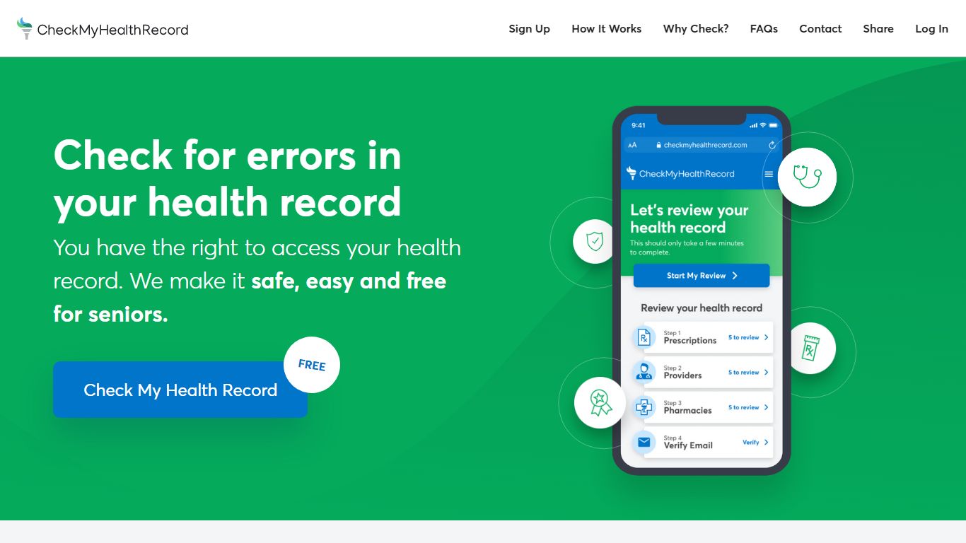 Check Your Health Record For Free